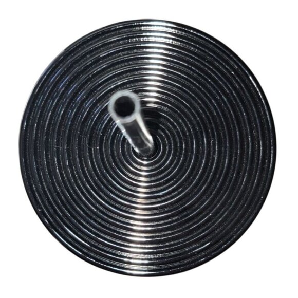 Starbucks 2024 Black Pleated Metallic Core 16 Oz. Venti Cold Cup With Straw - Picture 3 of 6